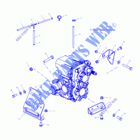Montaje de la transmisión   A03CH68AA/AC/AF/AH/AL (4975557555C12) para Polaris SPORTSMAN 2003
