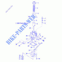 CARBURADOR   A03BA25CA/CB (4999201499920149C11) para Polaris TRAIL BLAZER 250 2003