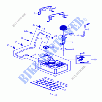ENGINE, GASOLINA SYSTEM   Z21YAV17B2/B4/N2/N4 (A00082) para Polaris RZR 170 2021