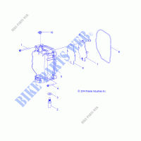 MOTOR, CYLINDER HEAD COVER   Z21YAV17B2/B4/N2/N4 (49RGRCYLINDERHDCVR15RZR170) para Polaris RZR 170 2021