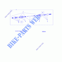 TREN, FRONT HALF SHAFT   A15DAH32EJ (49ATVSHAFTDRIVE100044) para Polaris ACE 325 HD 2015